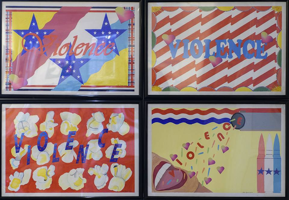 Violence, 2017 44 x 62